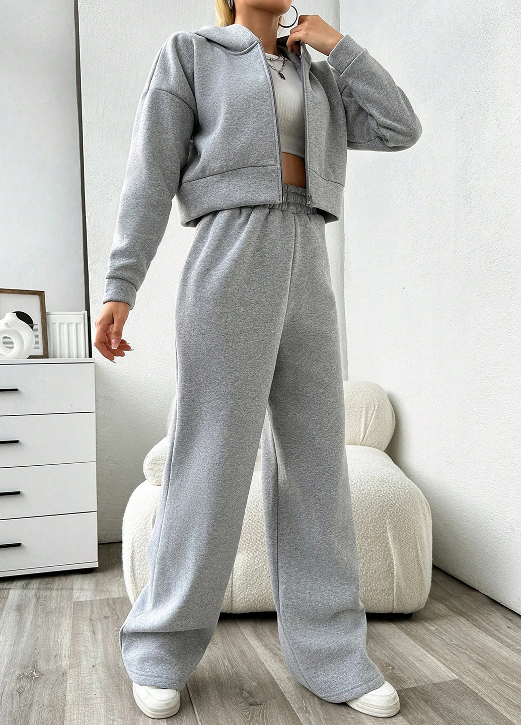 Костюм (толстовка, брюки) SHEIN (311677508)