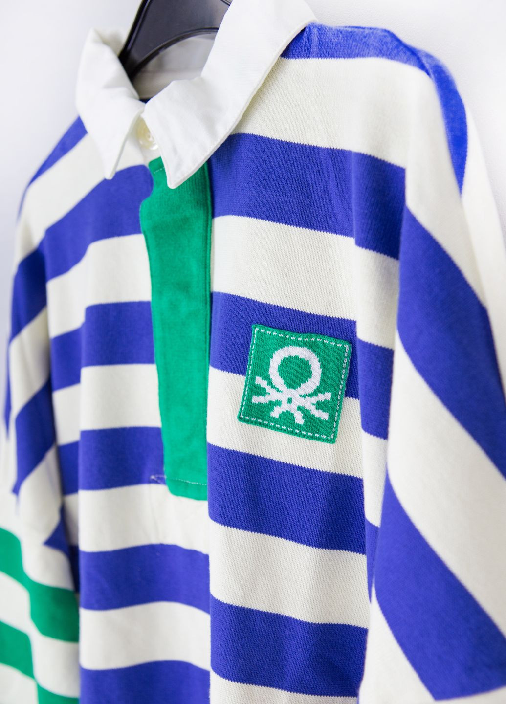 Комбинированное кэжуал платье United Colors of Benetton в полоску