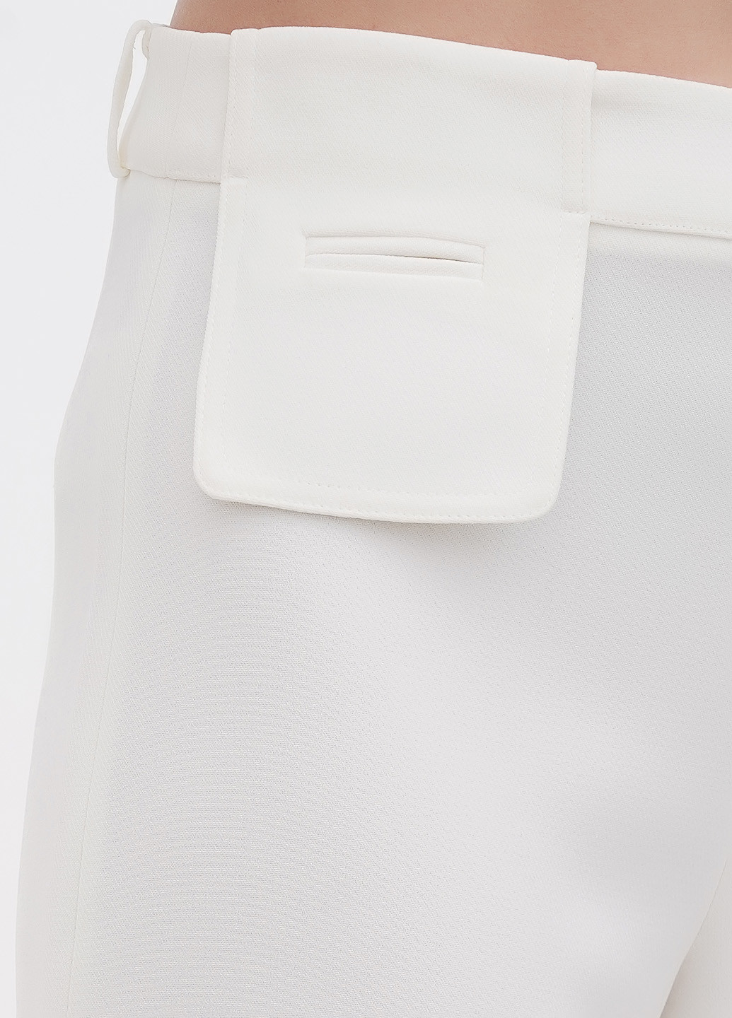 Белые кэжуал летние зауженные брюки Emporio Armani EA7