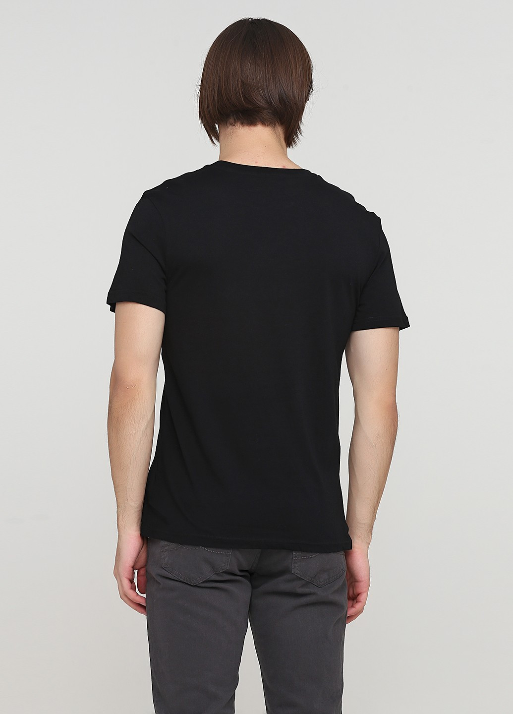 Черная футболка H&M
