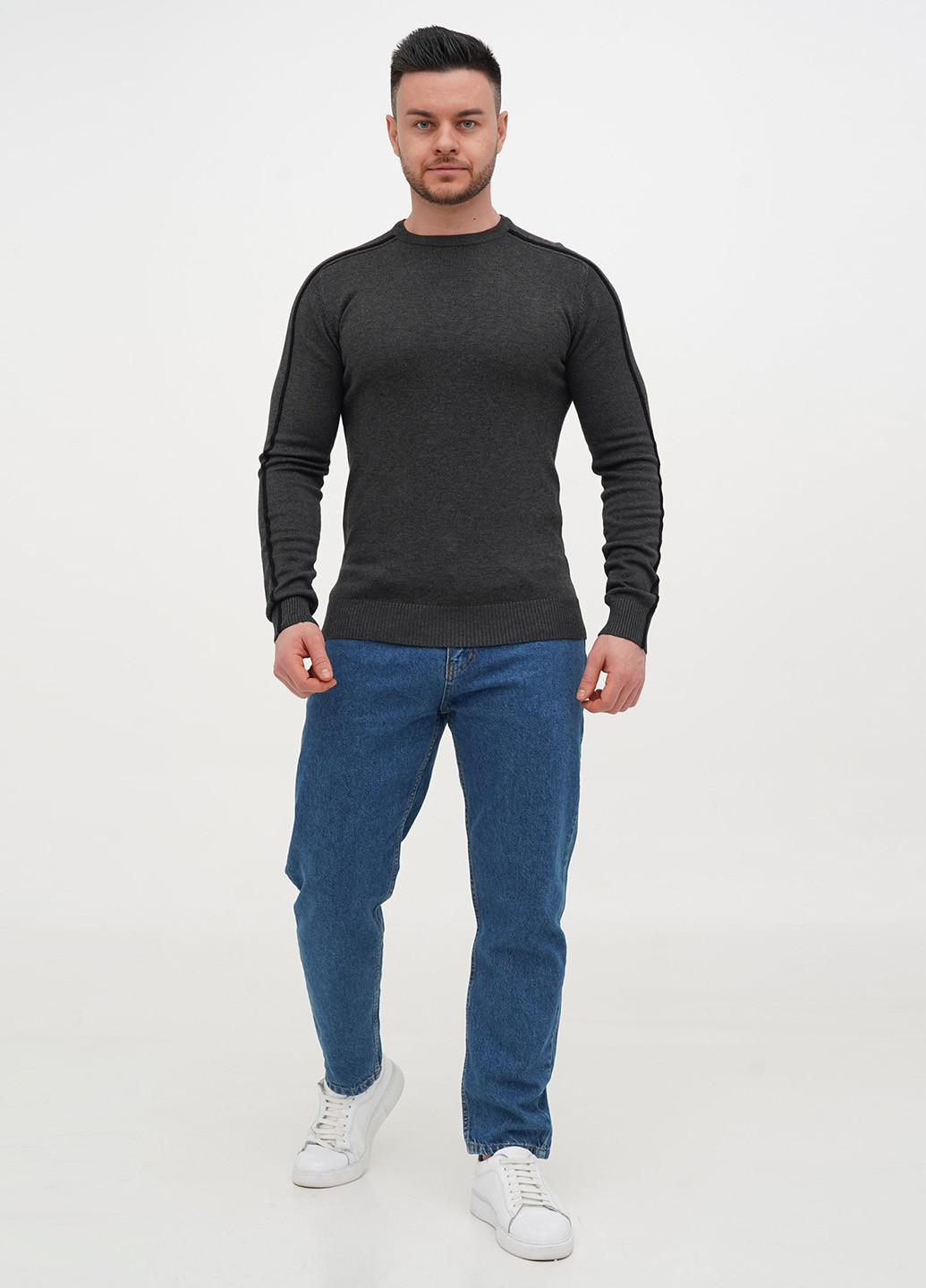 Темно-серый демисезонный джемпер джемпер Trend Collection