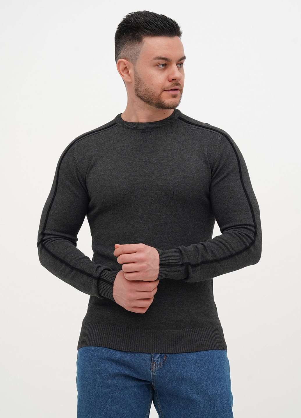 Темно-серый демисезонный джемпер джемпер Trend Collection