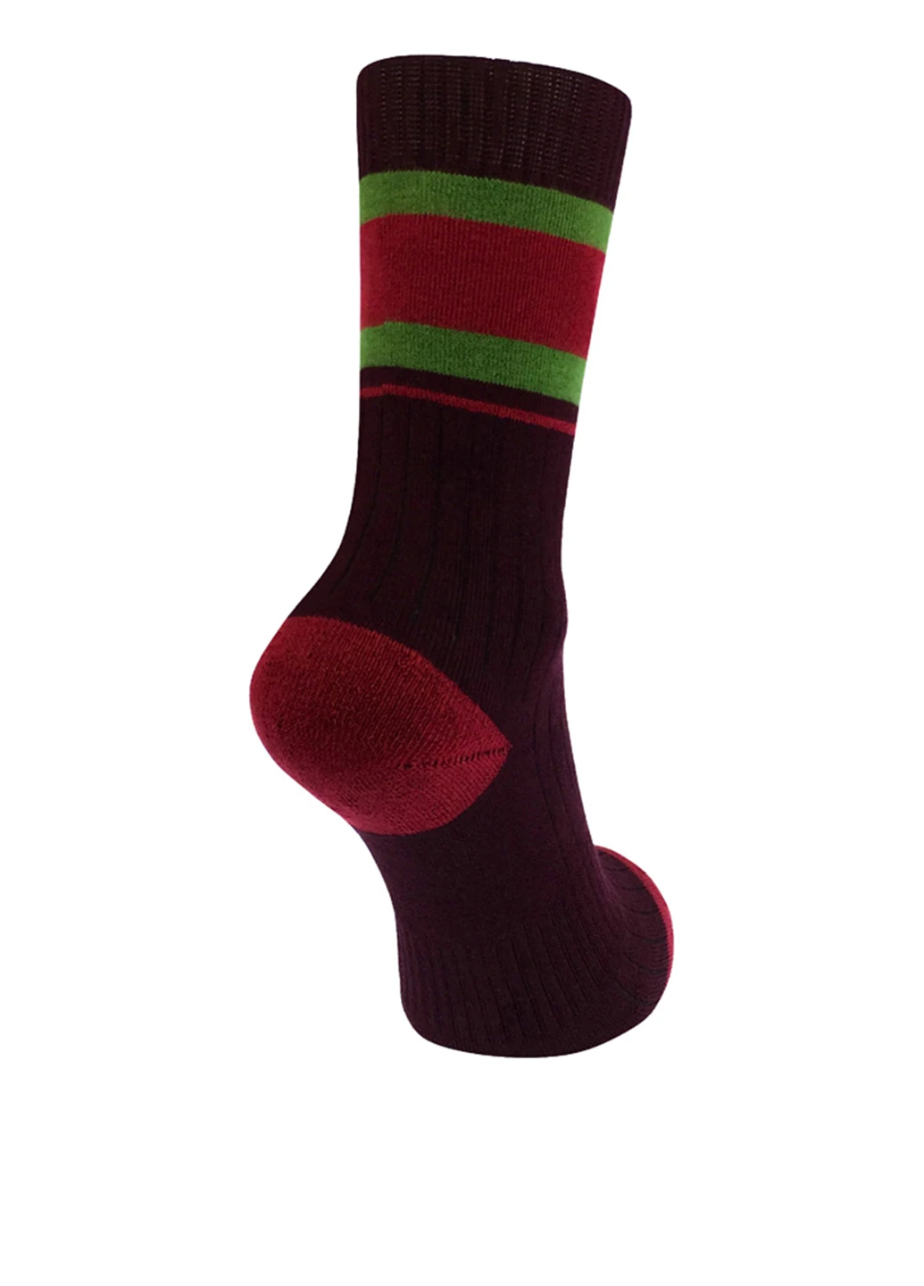 Бордовые носки Mo-Ko-Ko Socks однотонные (74794055)