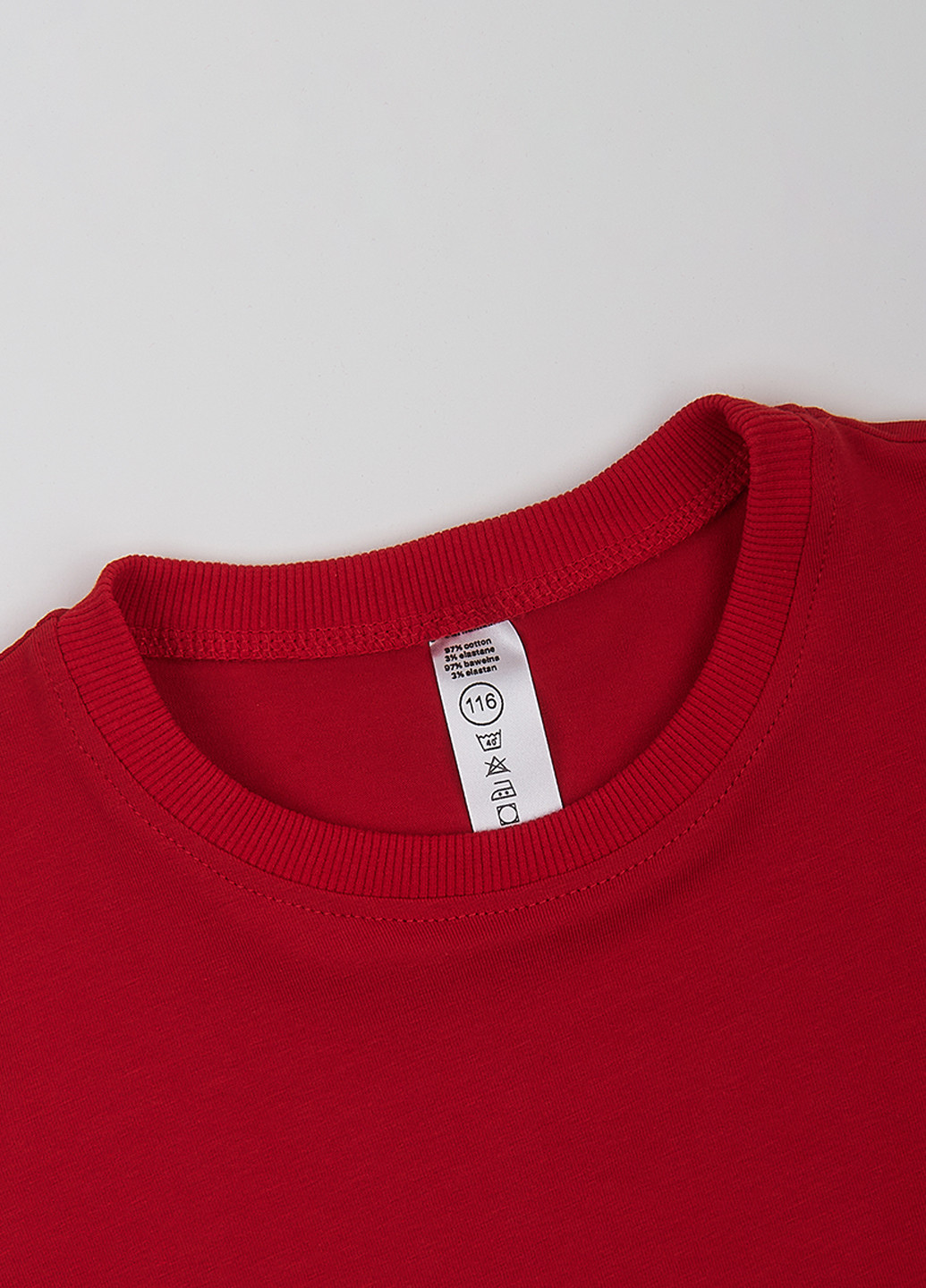 Красная летняя футболка Garnamama