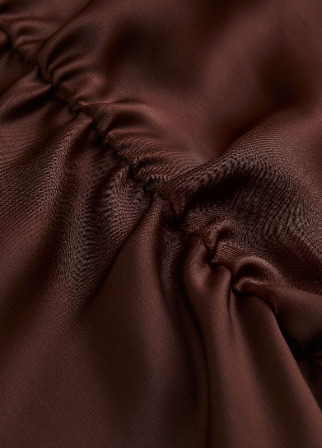 Тёмно-коричневая блузка H&M