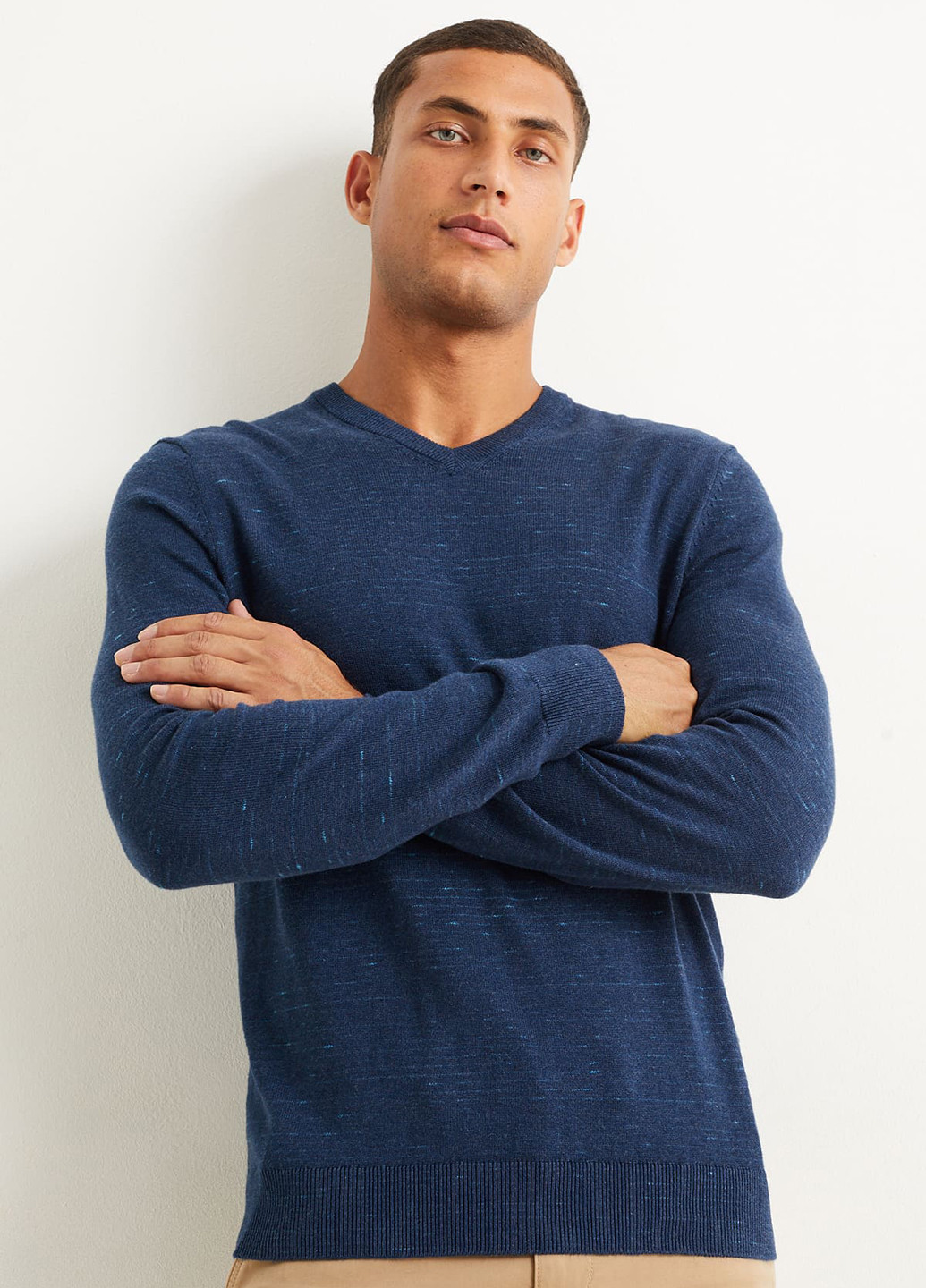 Синий демисезонный пуловер пуловер C&A