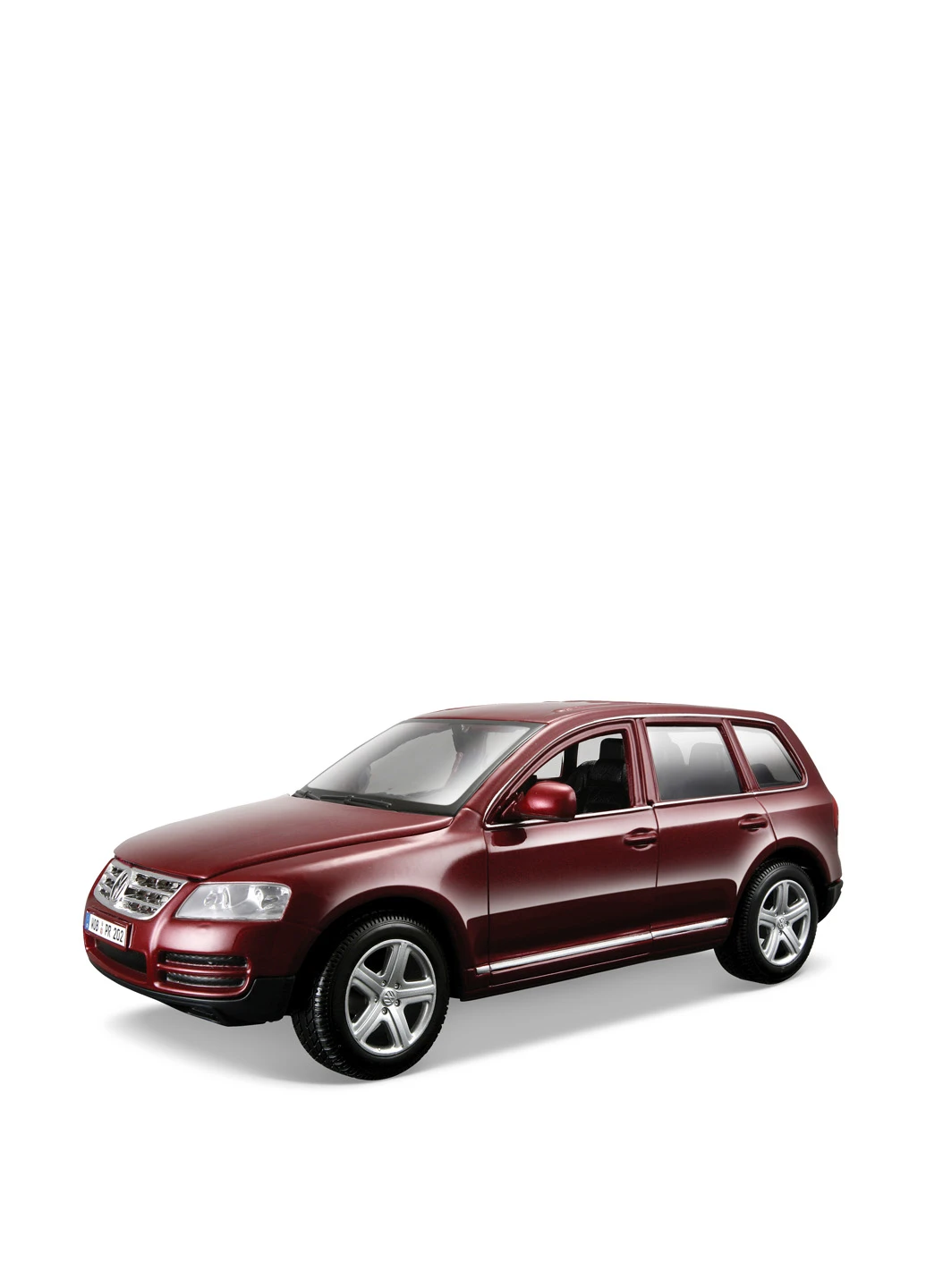 Автомодель - volkswagen touareg (асорті червоний металік, синій металік 1:24) Bburago (17015289)