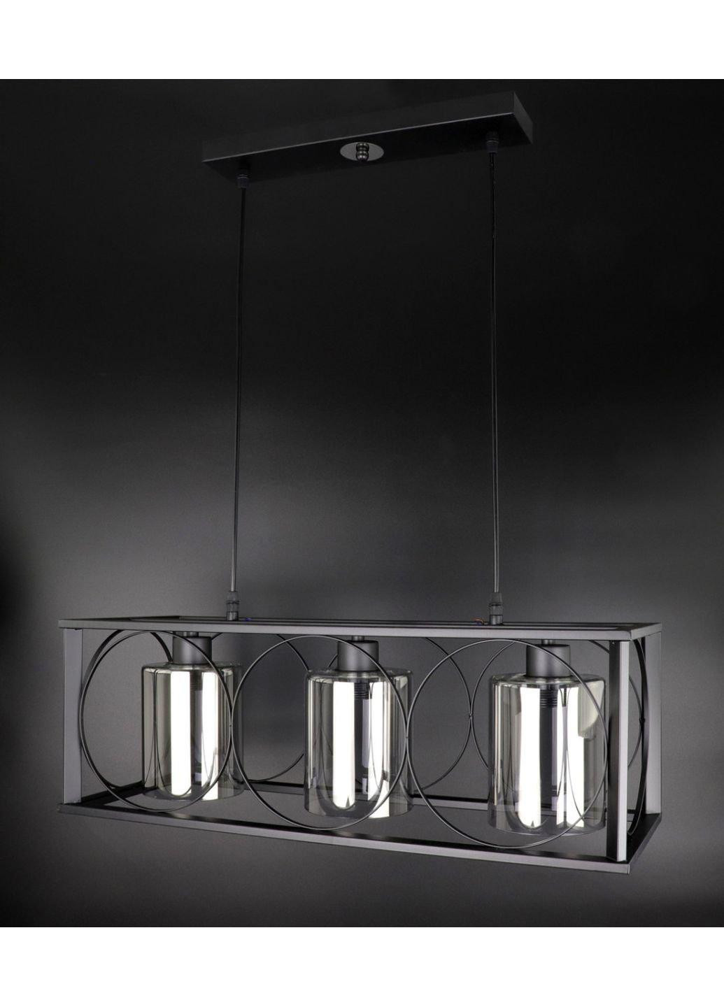 Люстра підвісна стельова в стилі LOFT (лофт) 11825/3-br Чорний 35х24х63 см. Sunnysky (253122422)