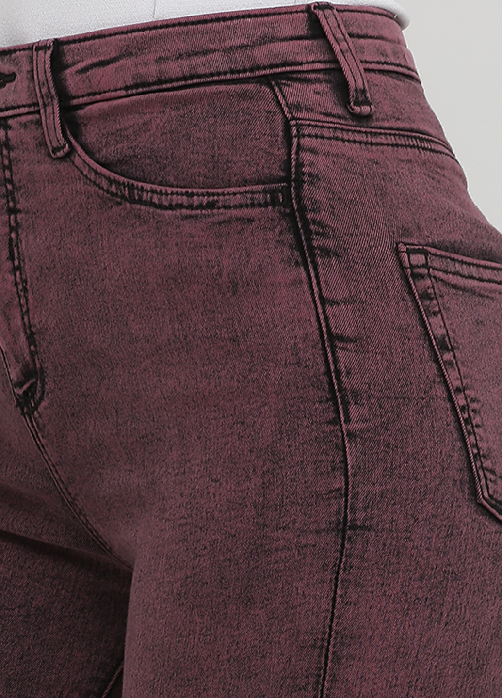 Светло-фиолетовые демисезонные укороченные, скинни джинсы C&A