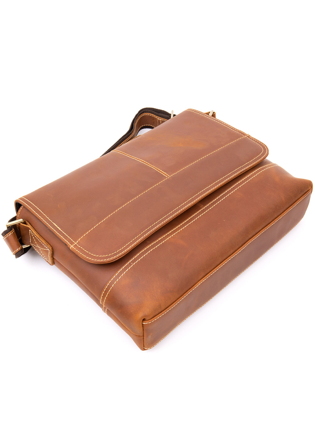 Чоловіча шкіряна сумка 37,5х27х5,5 см Vintage (252126716)