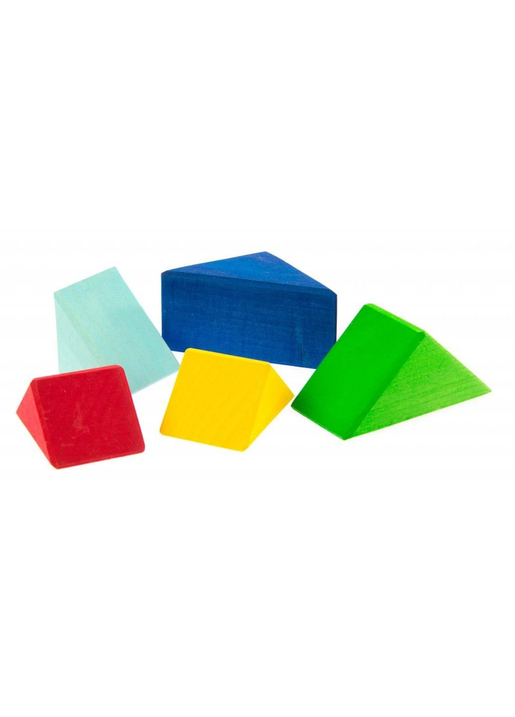 Конструктор дерев'яний Різнобарвний трикутник (523345) NIC деревянный разноцветный треугольник (249598894)