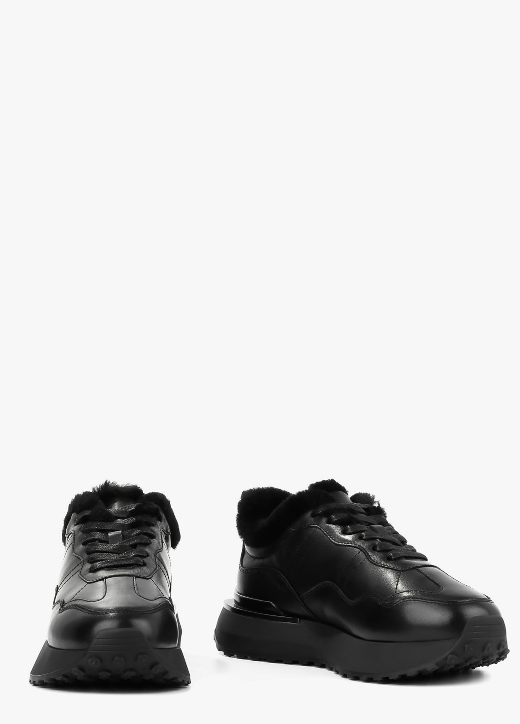 Кроссовки Le'BERDES чёрные зима (302137766)