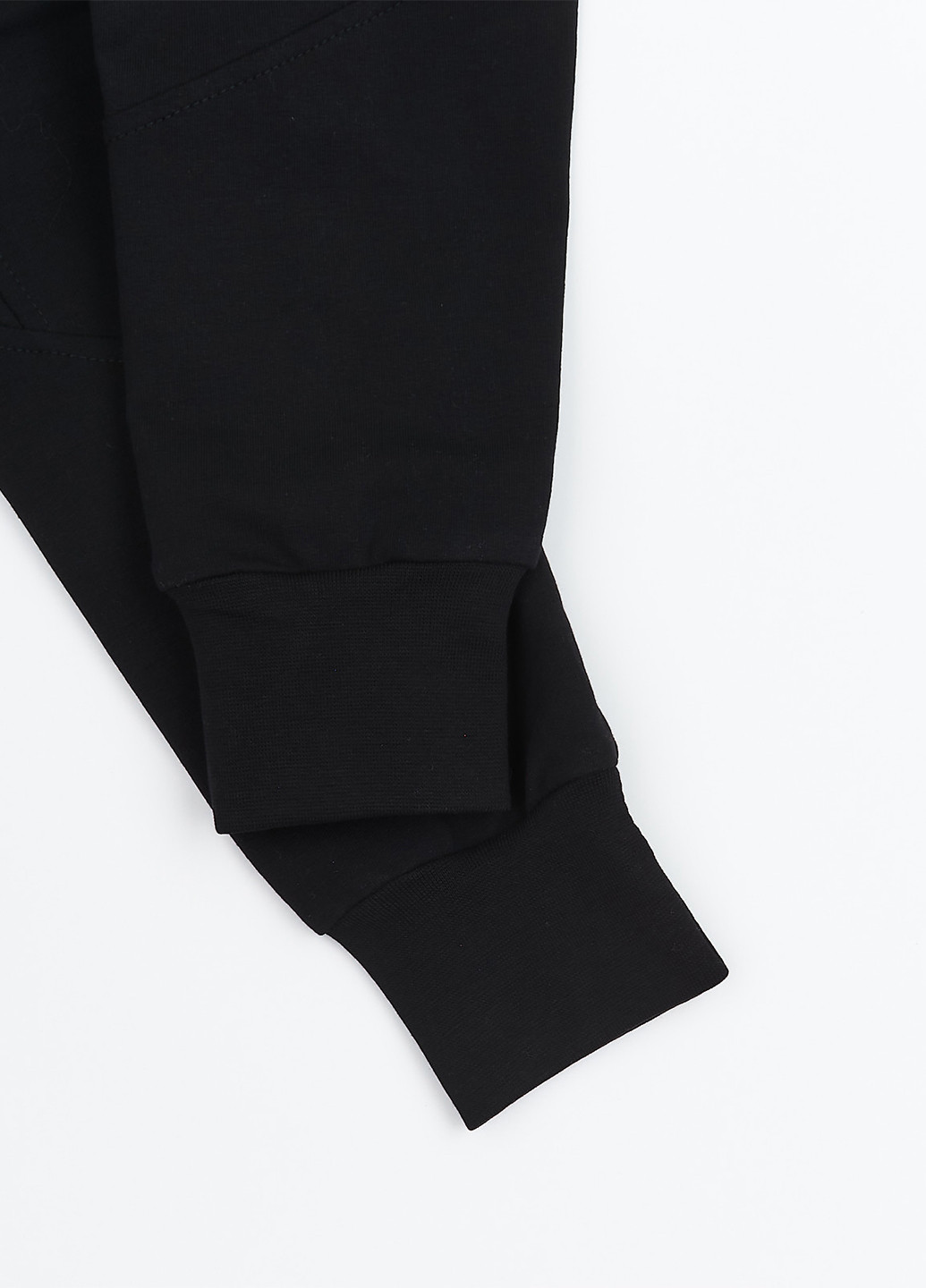 Черные кэжуал, спортивные демисезонные брюки джоггеры Ляля