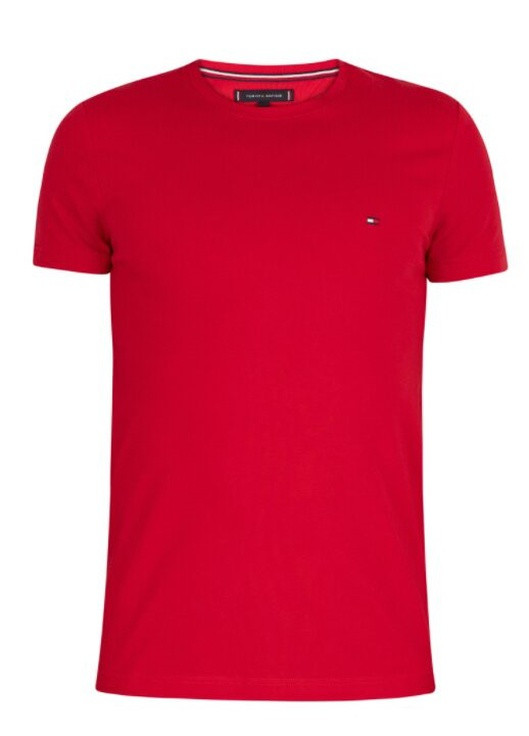 Красная футболка мужская Tommy Hilfiger CLASSIC FIT T-SHIRT
