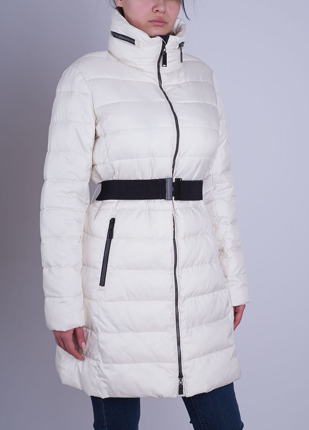 Біла зимня куртка Beaumont