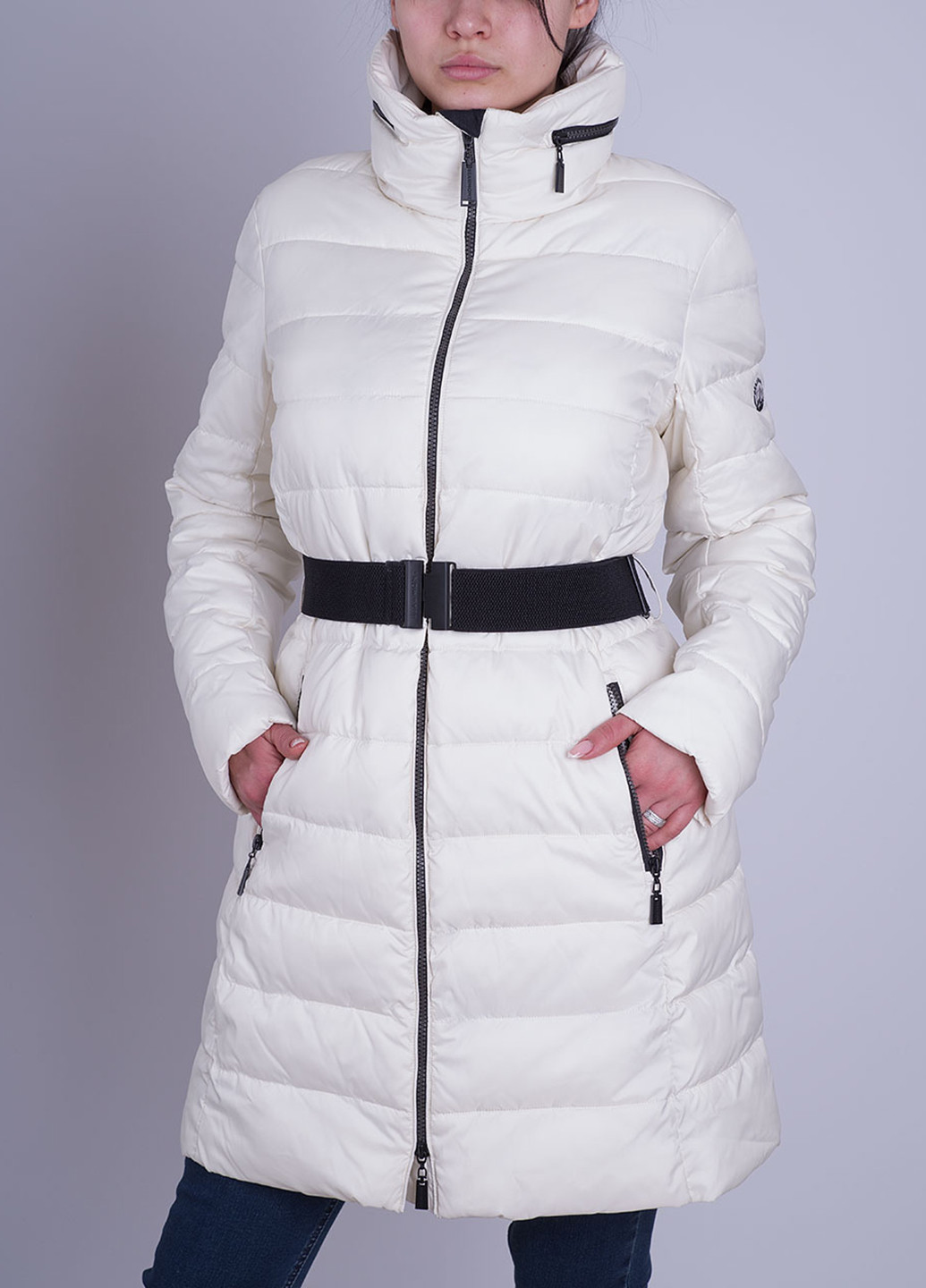 Белая зимняя куртка Beaumont