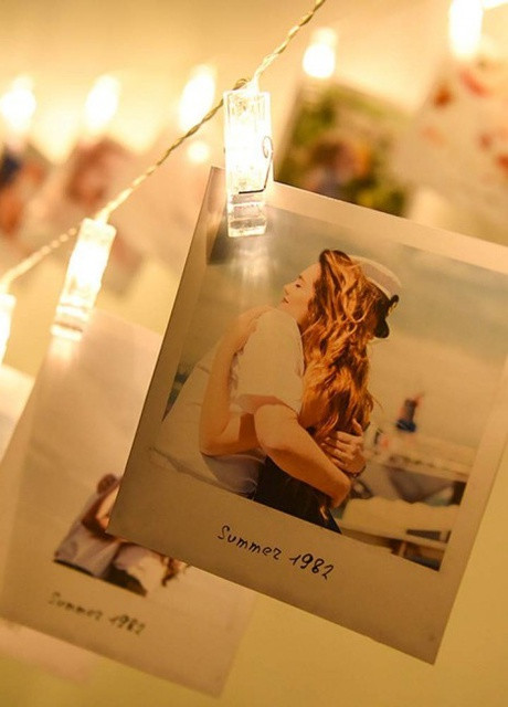 Светодиодная гирлянда Прищепки для фото, 5.3 м с пультом, 50 шт More (253991498)