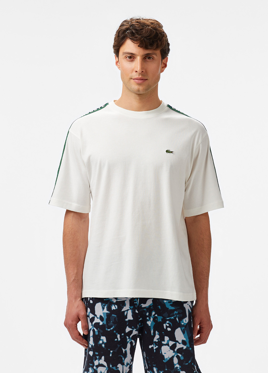 Біла футболка Lacoste