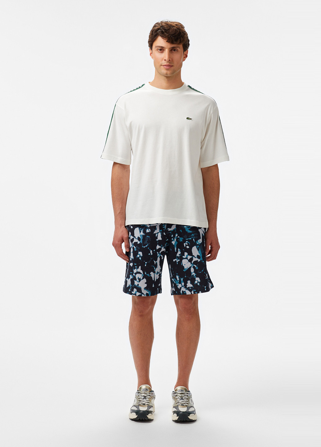 Біла футболка Lacoste