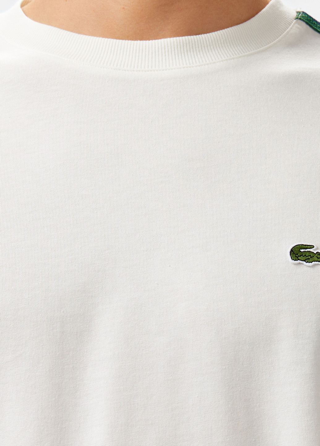 Біла футболка Lacoste