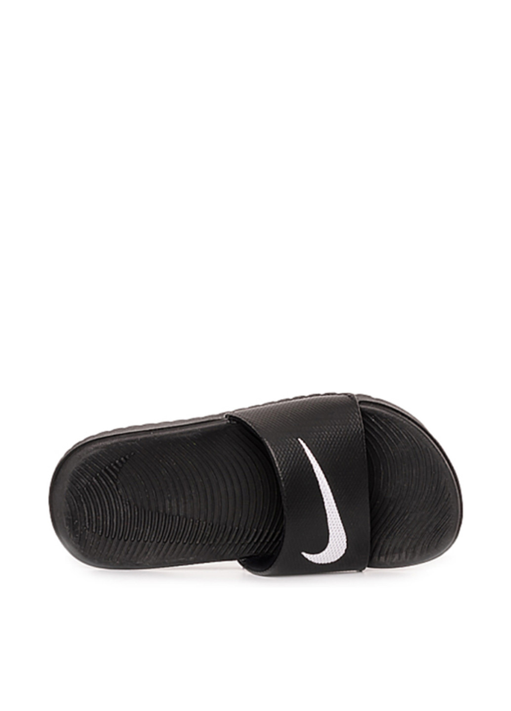 Черные пляжные шлепанцы Nike