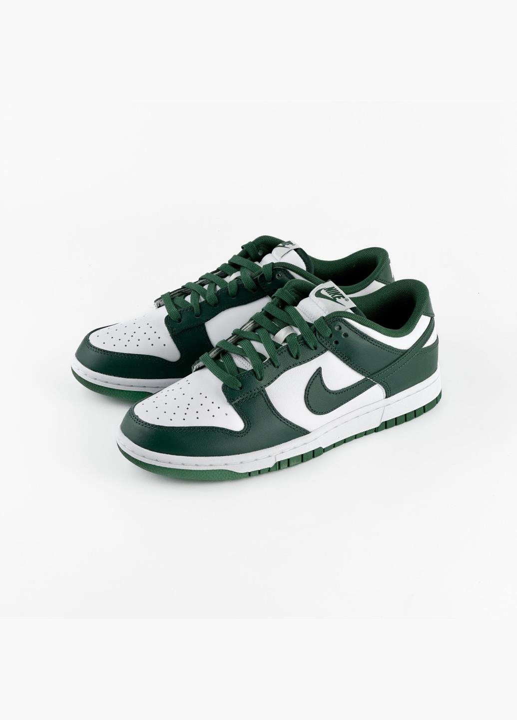 Зеленые демисезонные кроссовки dd1391-101 Nike Dunk Low