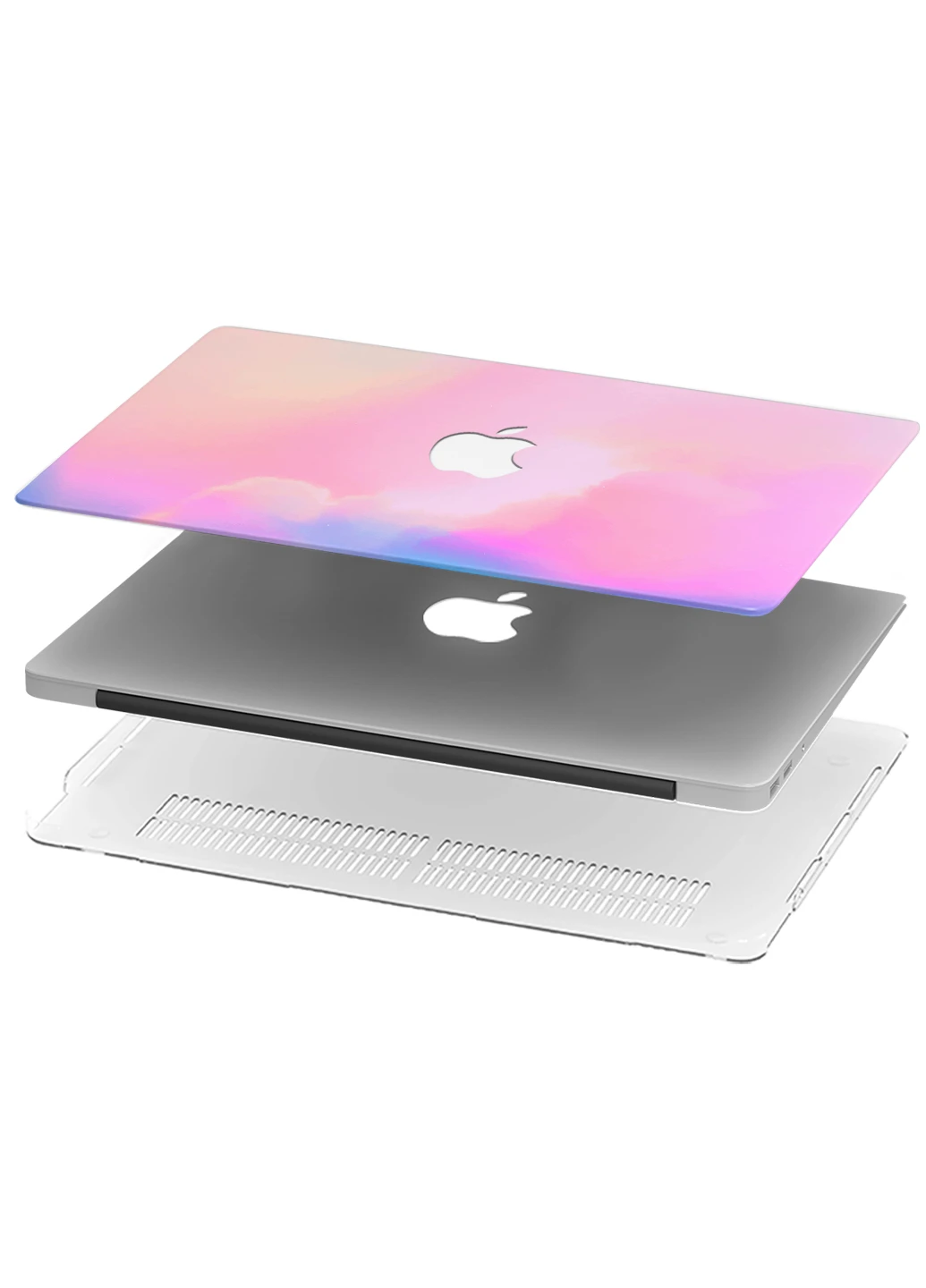 Чехол пластиковый для Apple MacBook Air 13 A1466 / A1369 Градиент (6351-2515) MobiPrint (218858463)