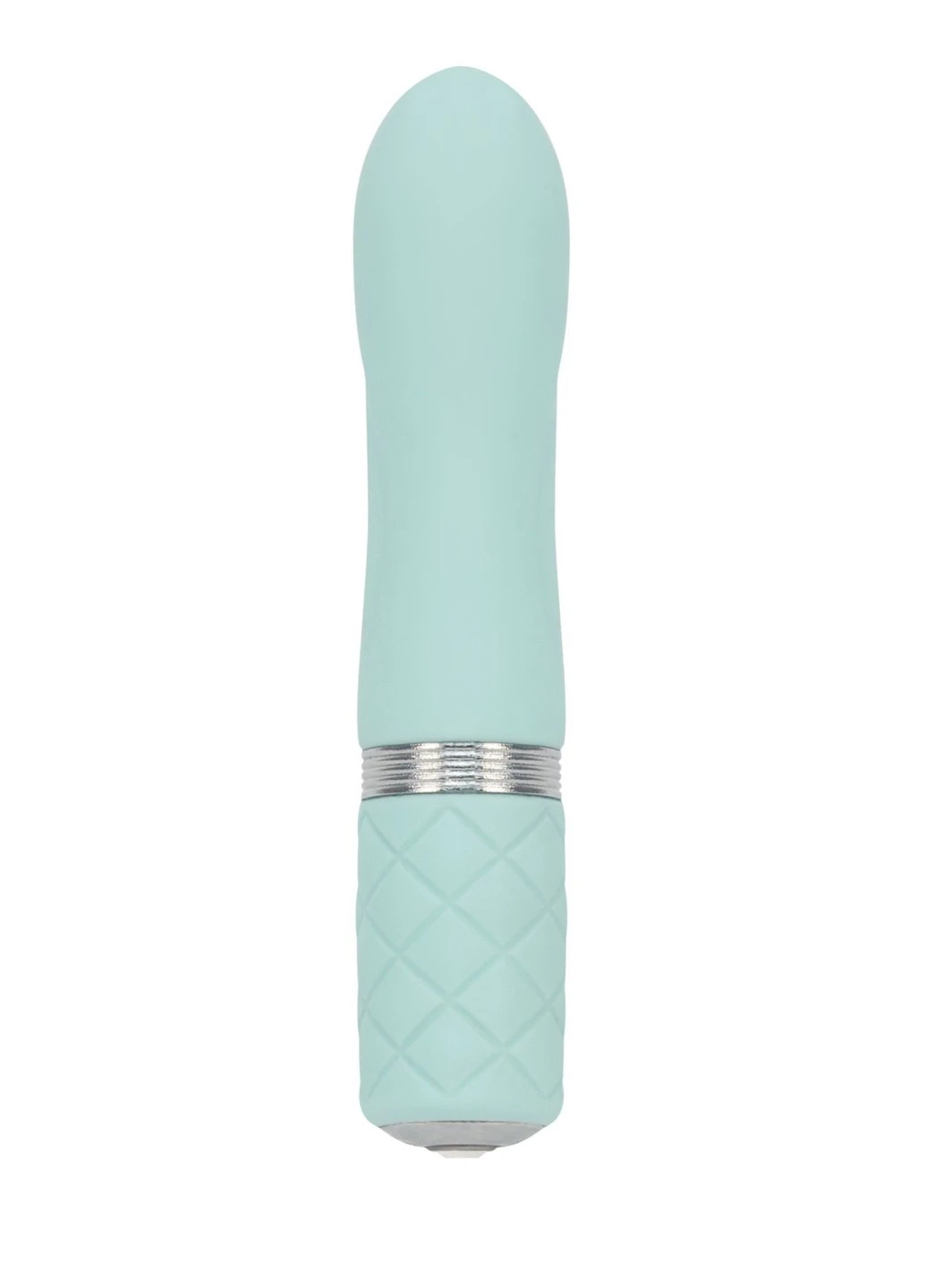 Розкішний вібратор - Flirty Teal з кристалом Сваровські, гнучка голівка Pillow Talk (254551095)