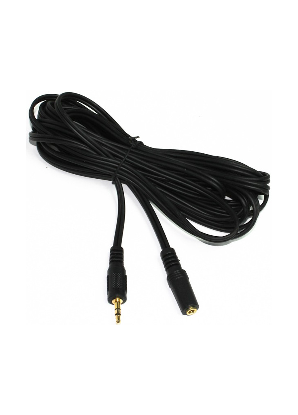 Кабель Cablexpert стерео аудио, 3.5мм M/F 3.5мм,5м, позолоч. контакты (CCA-421S-5M) чёрный