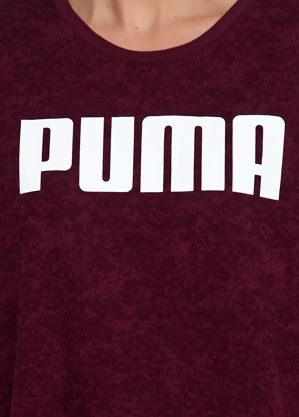 Бордова всесезон футболка з коротким рукавом Puma