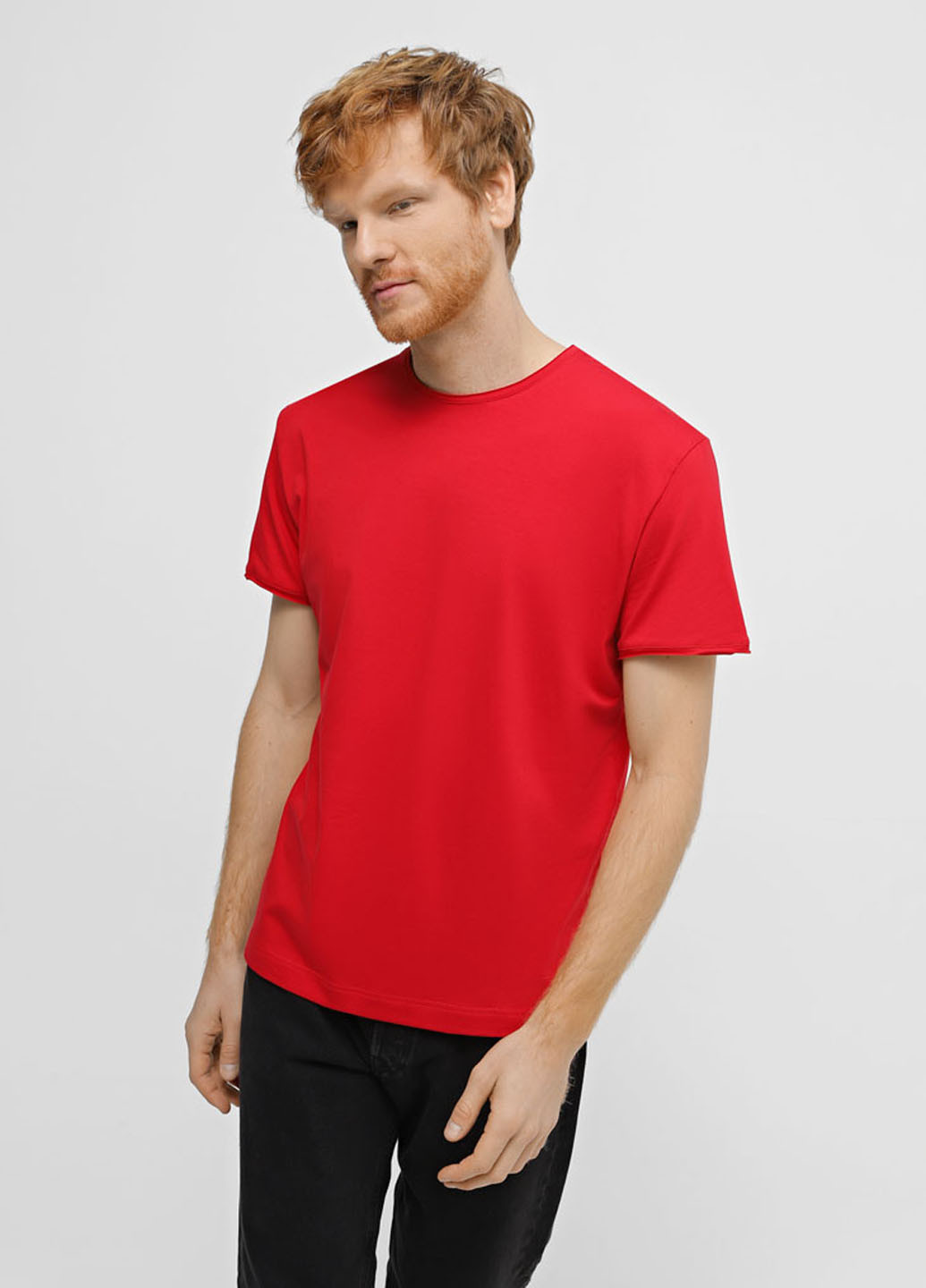 Красная футболка Promin