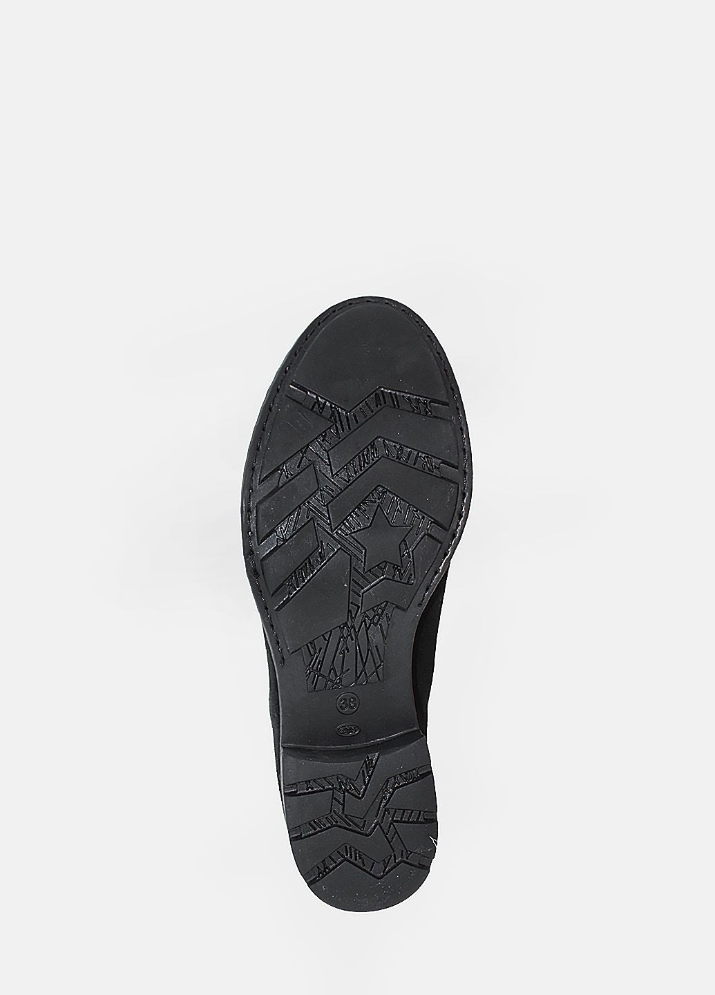 Осенние ботинки rs3355-11 черный Saurini из натуральной замши