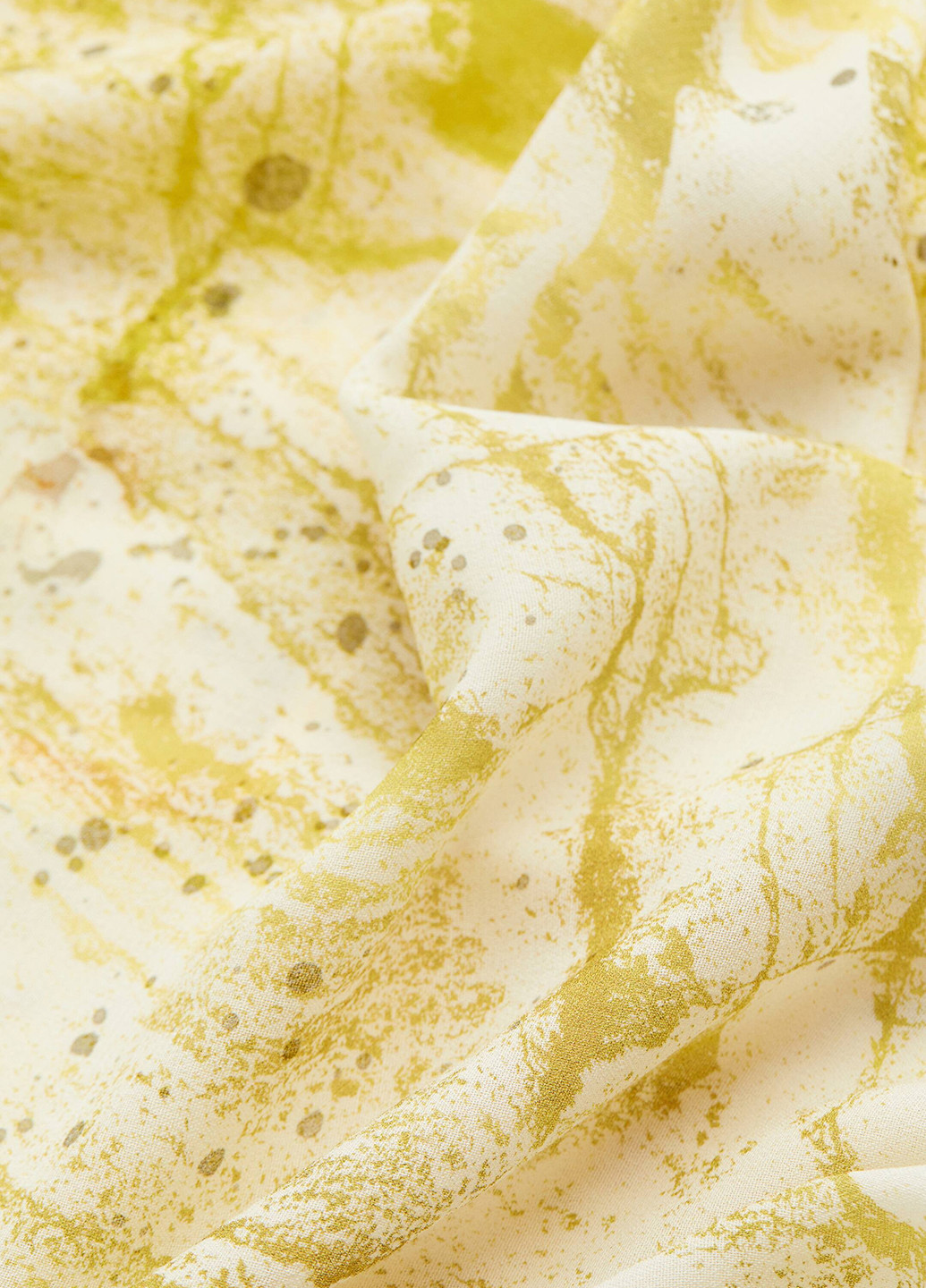 Жовтий кежуал сукня а-силует H&M тай-дай