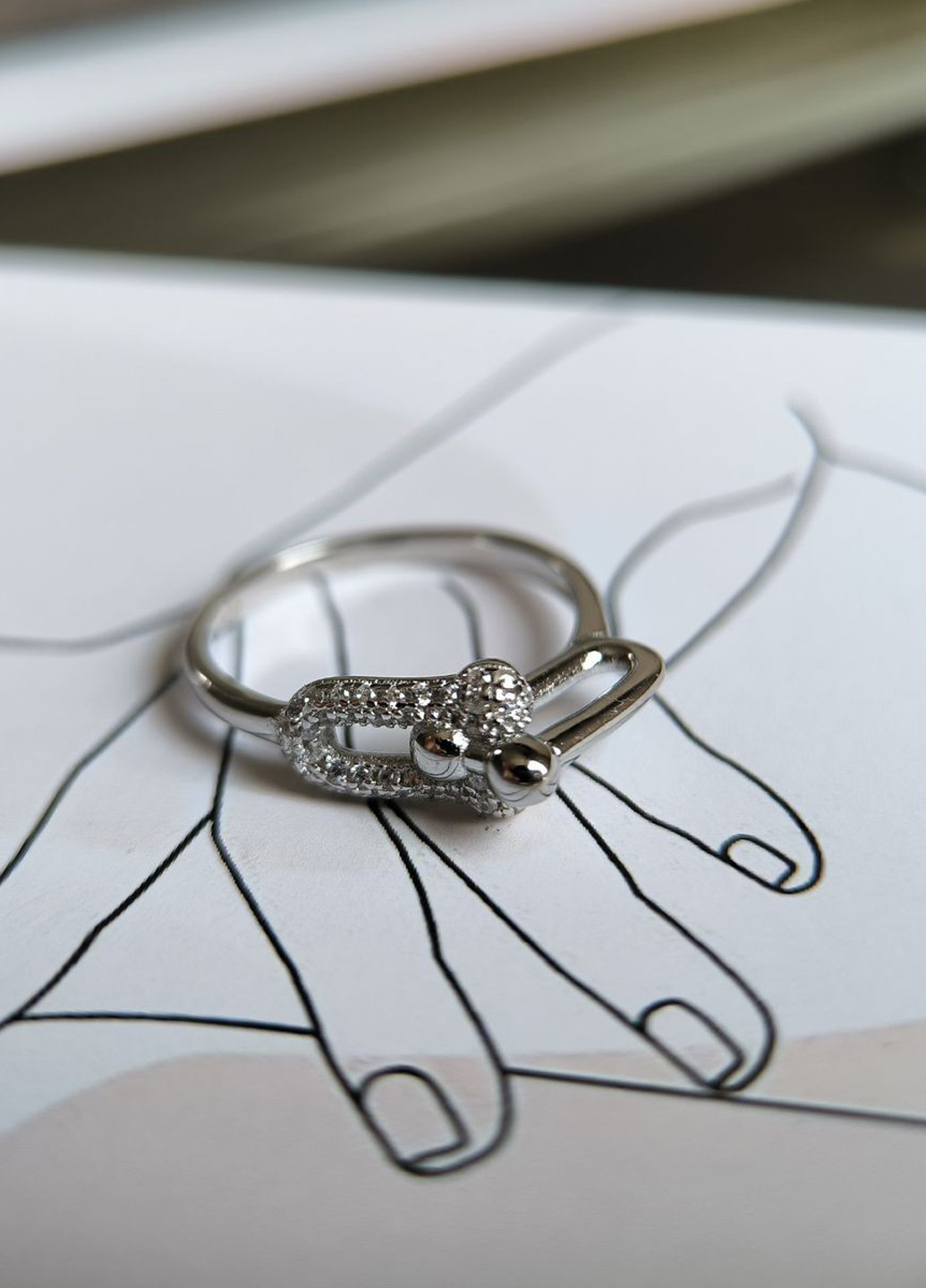 Кольцо Silver Flame (336574497)