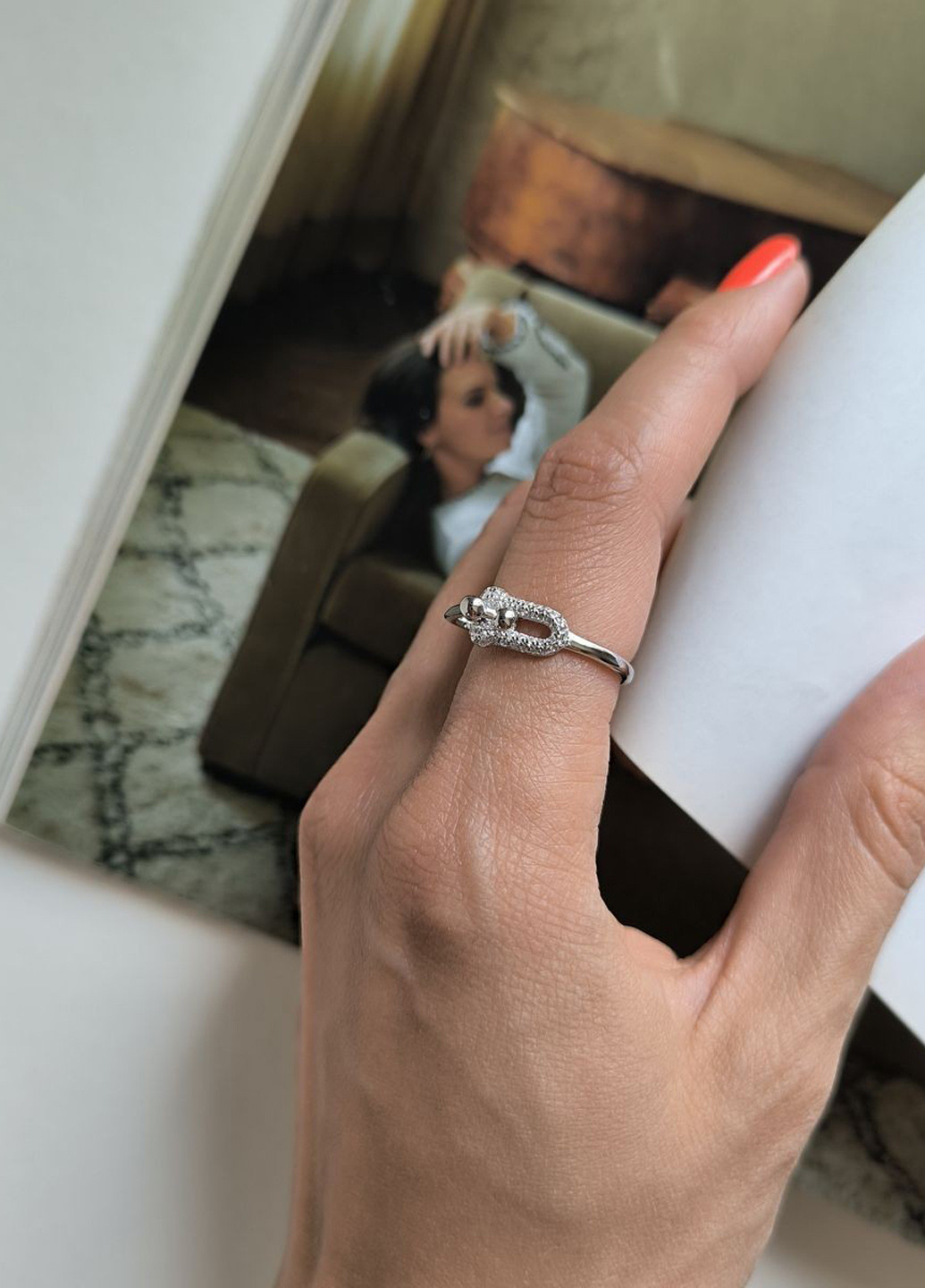 Кольцо Silver Flame (336574497)