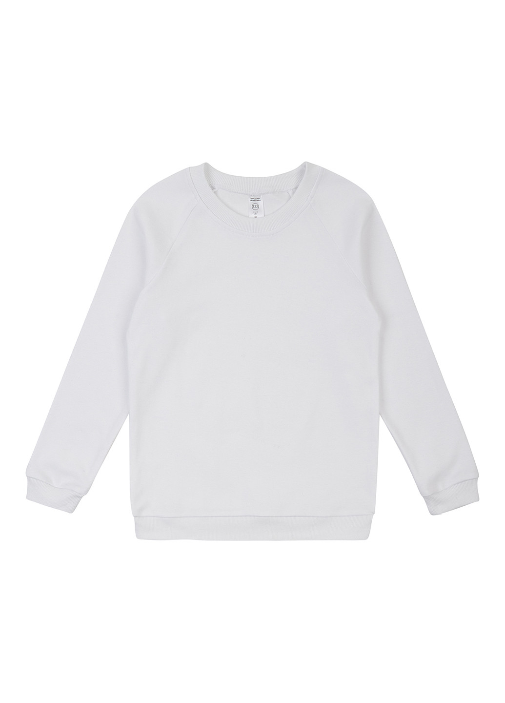 Белый свитшот Garnamama однотонный без декора (315448235)