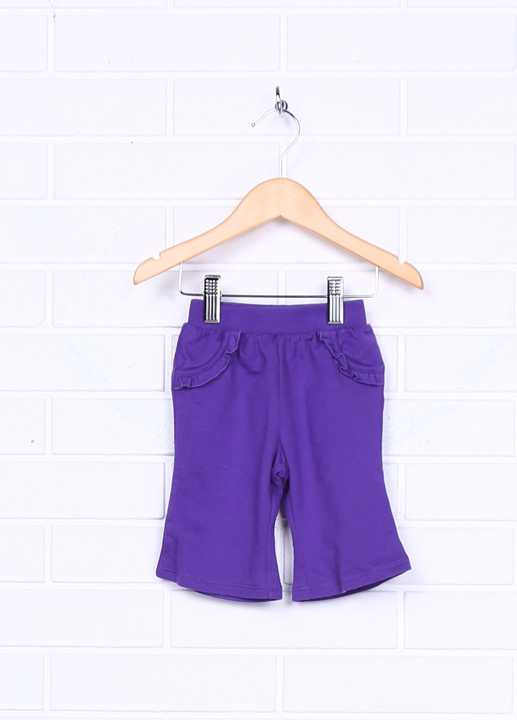 Фиолетовые кэжуал демисезонные со средней талией брюки Circo