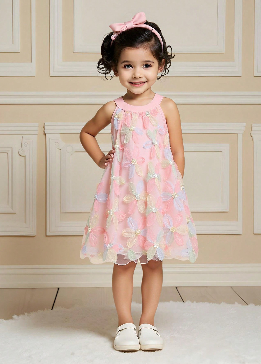 Светло-розовое платье SHEIN (367003811)