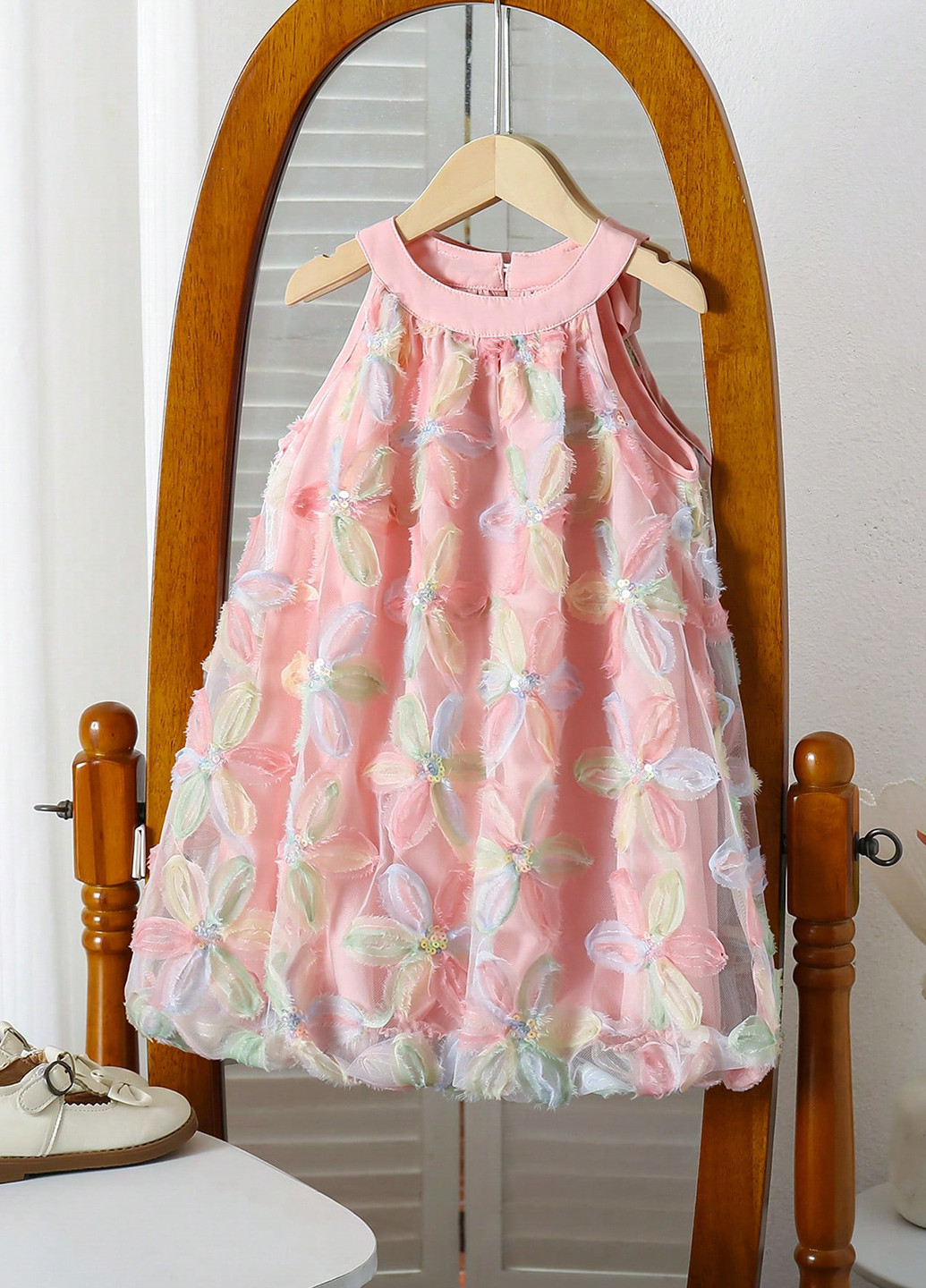 Светло-розовое платье SHEIN (367003811)