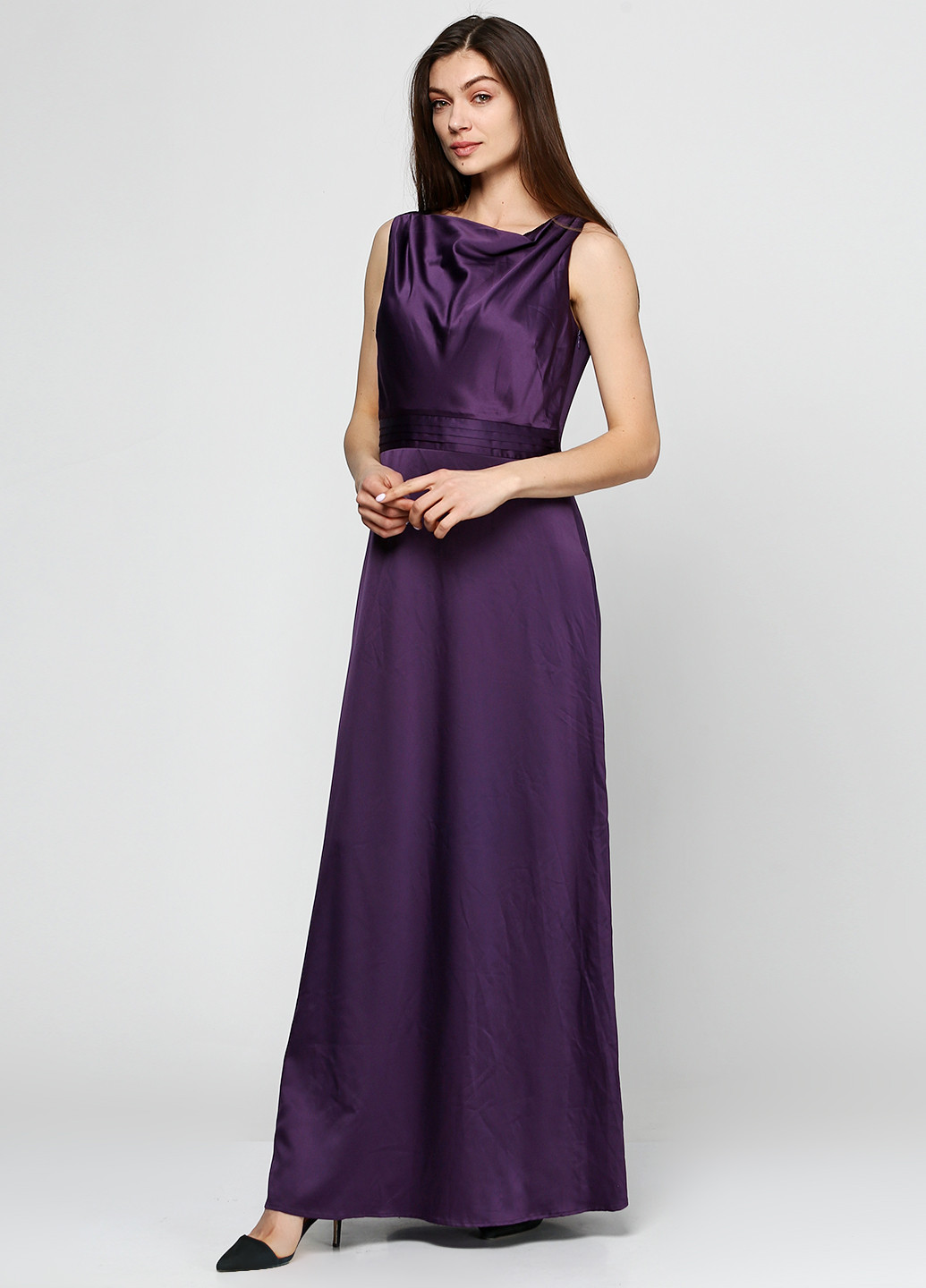 Темно-фіолетова вечірня плаття, сукня Anna Field однотонна