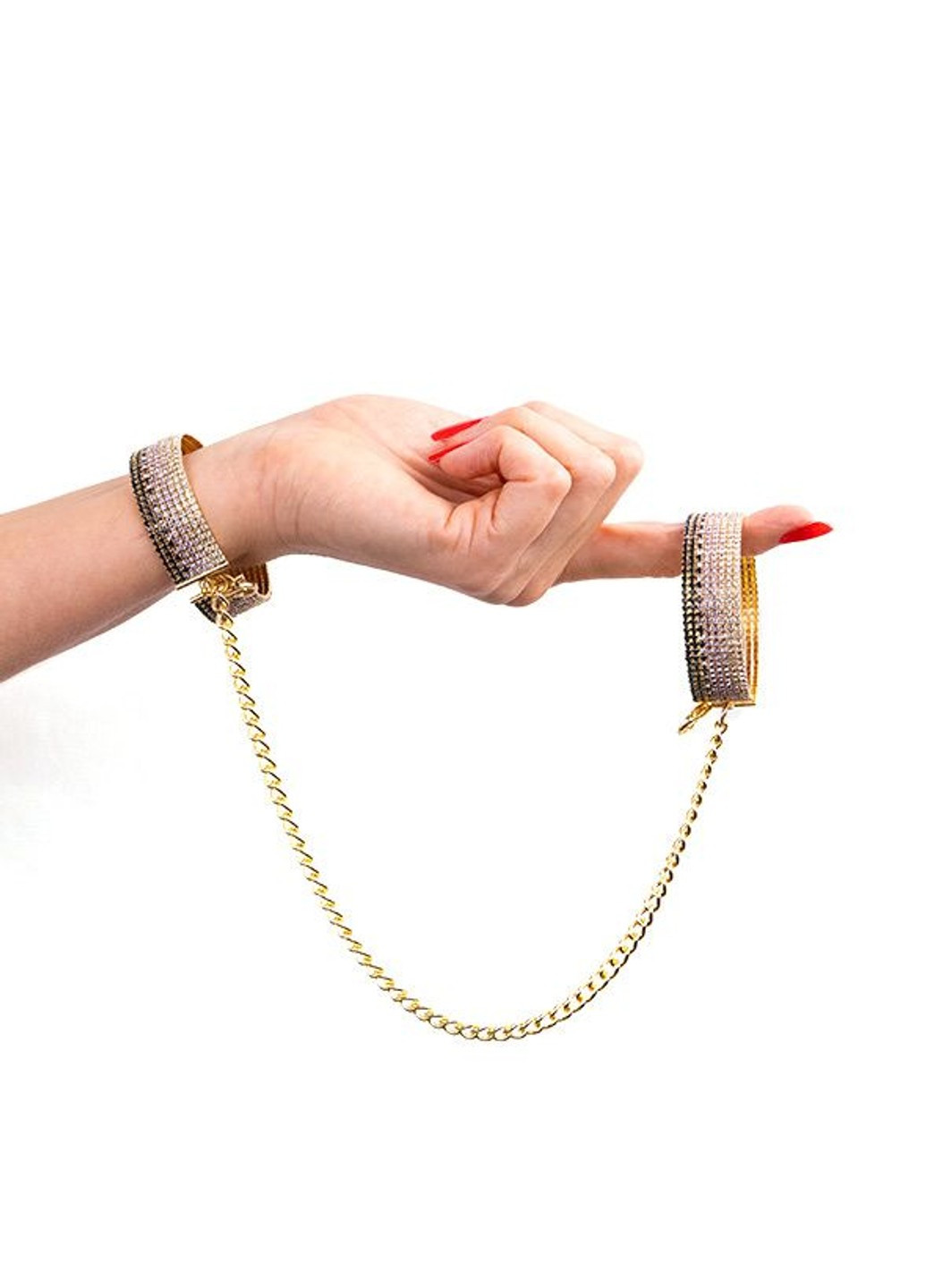 Лакшері наручники-браслети із кристалами : Diamond Cuffs, подарункова упаковка RIANNE S (255690886)