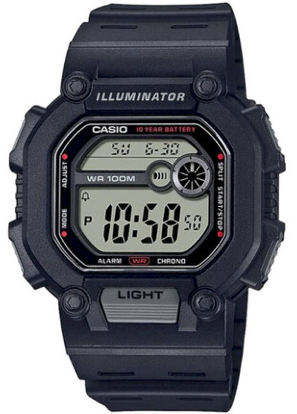Часы наручные Casio w-737h-1a (233909652)