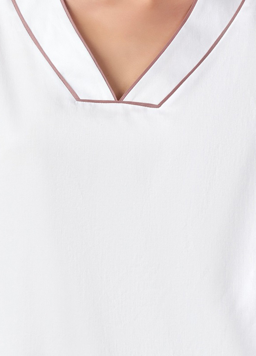 Белая всесезон пижамный набор fable&eve 1400 рубашка + бриджи Fable & Eve Primrose Hill
