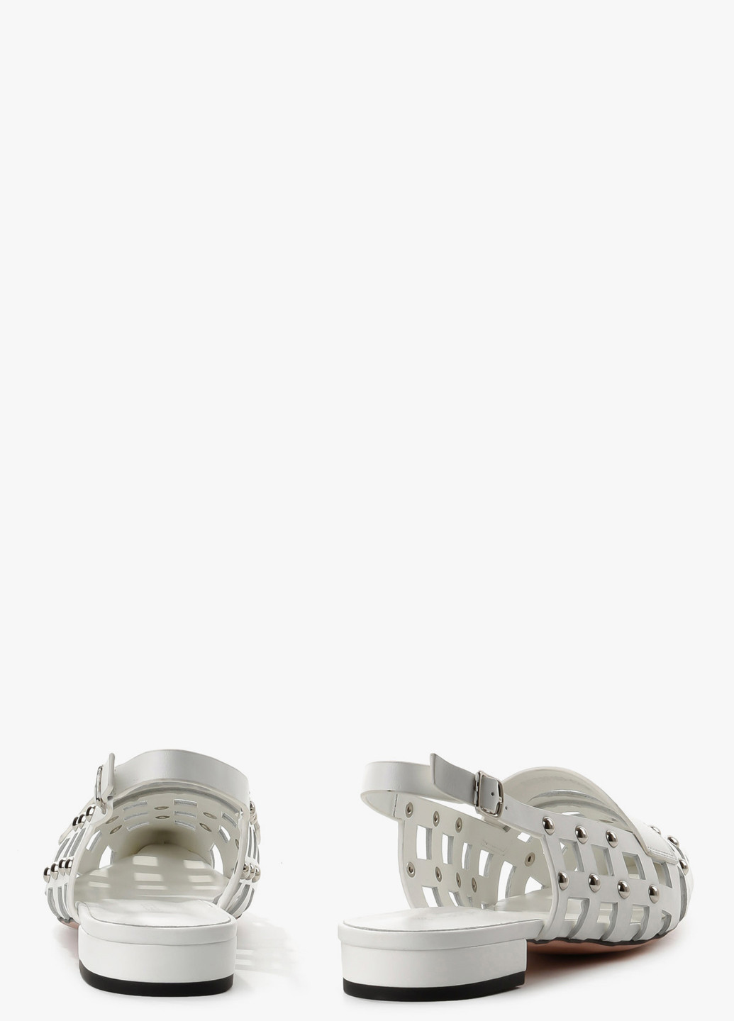 Le'BERDES Туфлі слінгбекі білий з натуральна шкіра, україна — літо (370451818)