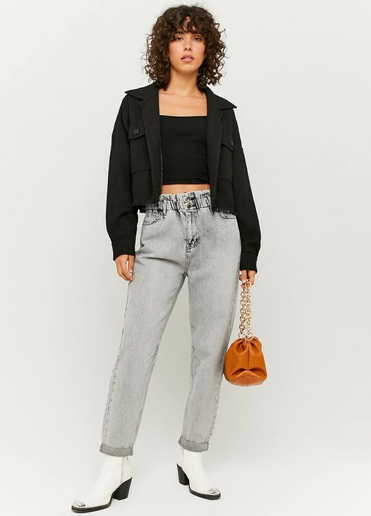 Джинси Skinny Jeans - PAPERBAG SLIM LEG PANT Tally Weijl - (228499676)