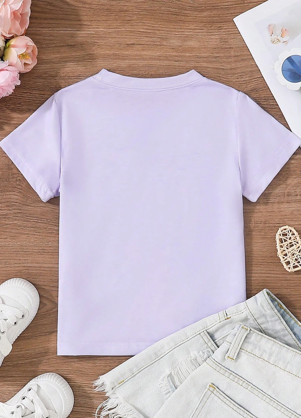 Бузкова літня футболка SHEIN