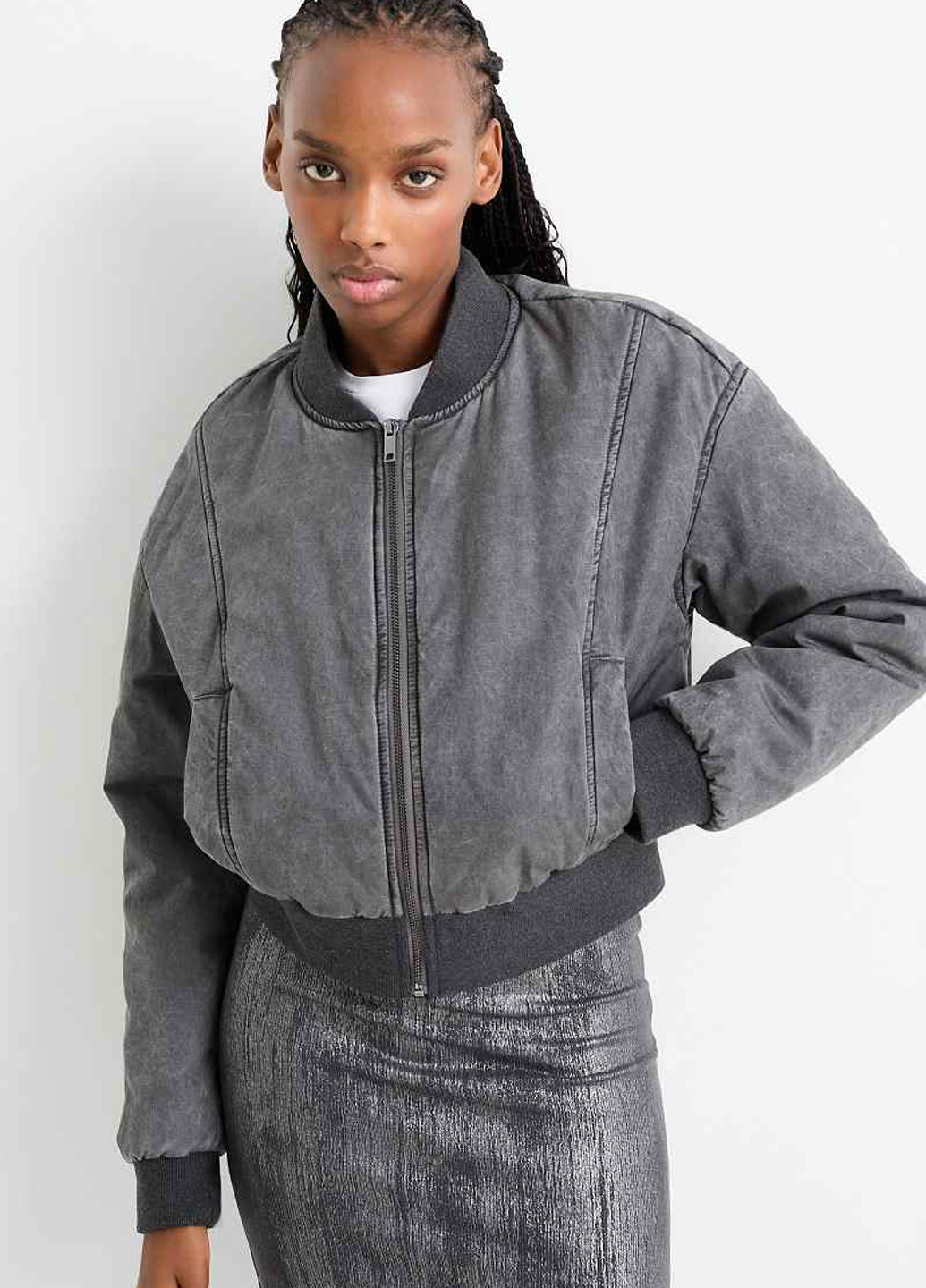 Бомбер C&A на молнии (362599478)