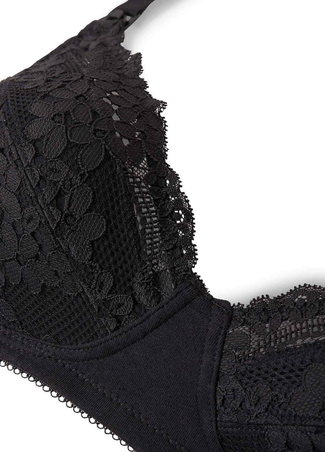 Чорний бюстгальтер для годуючих C&A без кісточок поліамід