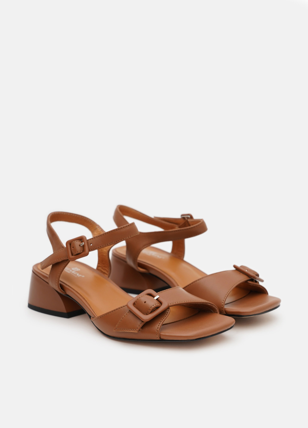 Коричневые босоножки Blizzarini с ремешком