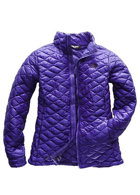 Фіолетова демісезонна куртка жіноча The North Face ThermoBall